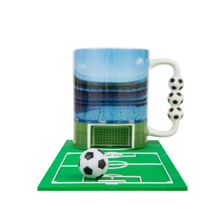 Set  Cana cu minge si teren pentru pasionatii de fotbal [1]