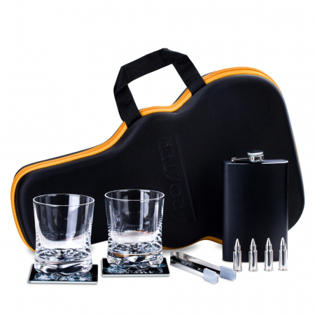 Set whisky in suport de chitara LUX [1]