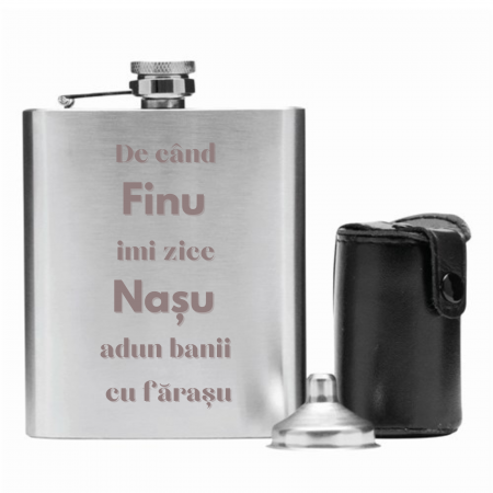 Set GENTLEMAN  cu sticluta personalizata  -Pentru Nasu [1]