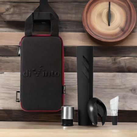 Accesorii pentru bucatarie - Set Lover's Wine Tirbuson electric