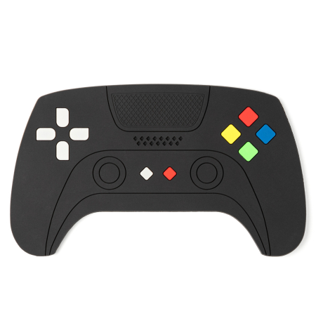 Set pentru Gamer - Cană, suport pentru cană și breloc în formă de controller, într-o husă neagră elegantă. [5]