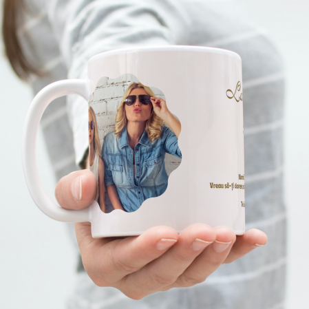 Set Rama foto si cana personalizate - Cadou pentru mama [2]