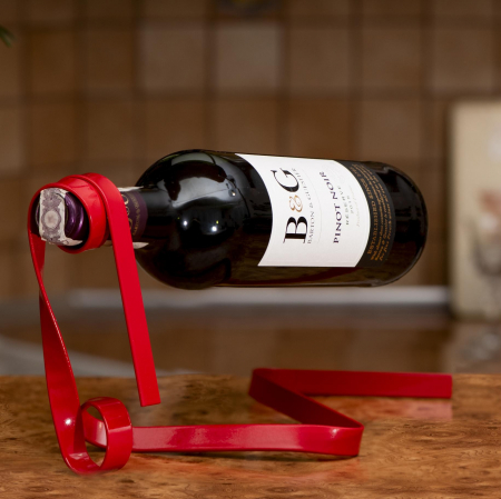 Decoratiuni - Suport pentru sticla de vin Magic Ribbon
