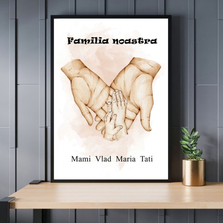Cadouri pana in 100 RON - Tablou Familia Noastra