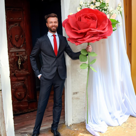 Cadouri Sf. Valentin - Trandafirul Gigant - O declarație de iubire care durează!