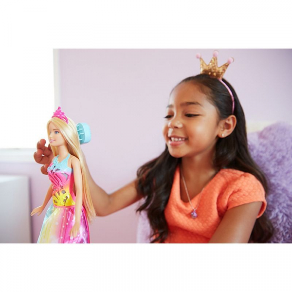 Papusa Barbie Dreamtopia, cu accesoriu perie [4]