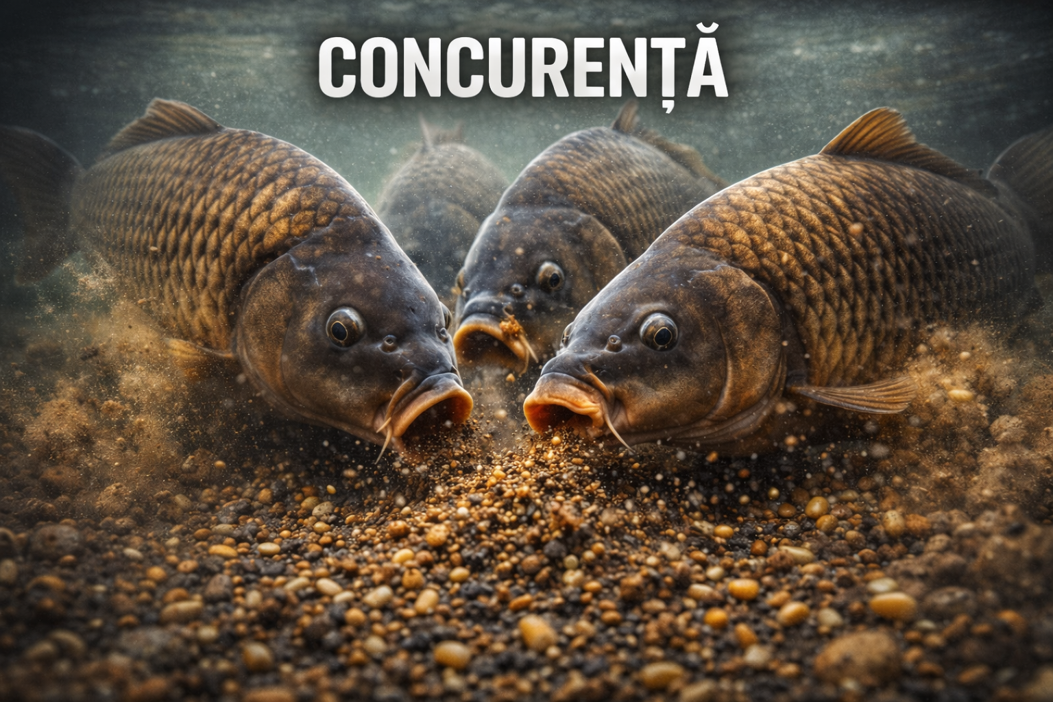 CONCURENTA PE HRANA A CRAPILOR ESTE ATRACTIA