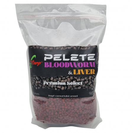 Pelete - PELETE 4CARP PREMIUM SELECT BLOODWORM & LIVER 4,5 MM