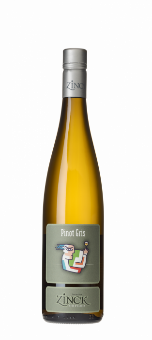 Pachet vin cadou + sacoșă iuta: 2 sticle vin: Pinot Gris "Portrait" 750 ml  +  Alsace Pinot Gris Terroir 2019 750 ml [2]