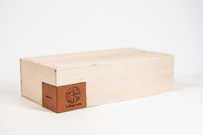 Pachet vin cadou: 2 sticle vin Riseling GC + Riesling Terroir + cutie lemn | Promoție vinuri cadou [4]