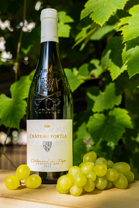 Vin alb sec Franta,  Châteauneuf-du-Pape blanc 2023 Edmée Le Roy, Chateau Fortia [4]