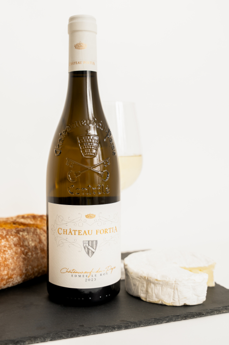 Vin alb sec Franta,  Châteauneuf-du-Pape blanc 2023 Edmée Le Roy, Chateau Fortia [3]