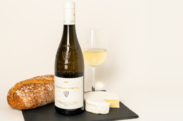Vin alb sec Franta,  Châteauneuf-du-Pape blanc 2023 Edmée Le Roy, Chateau Fortia [2]