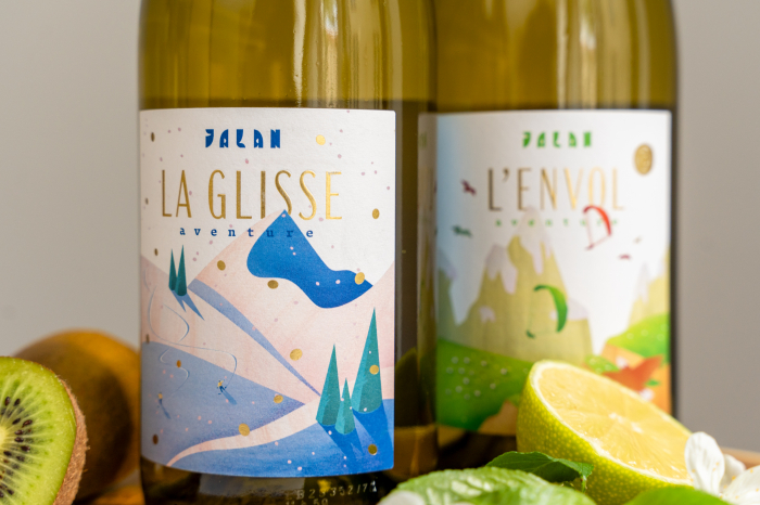 Vin alb sec Franta, Cotes du Rhone , Blanc - La  Glisse 2023, Jalan Wines [3]