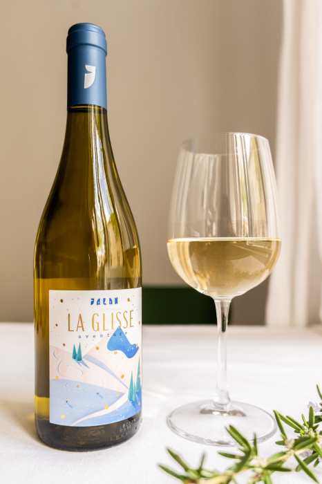 Vin alb sec Franta, Cotes du Rhone , Blanc - La  Glisse 2023, Jalan Wines [2]