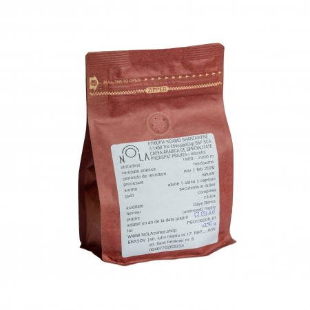 Cafea arabica  prajita punga 250g  Ethiopia  Shantawene [1]