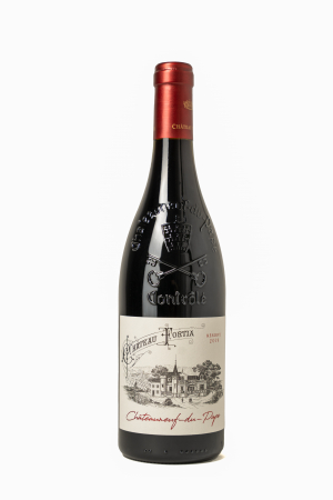 Shiraz - Vin rosu sec Franta, a Châteauneuf-du-Pape rouge 2019 Réserve, Chateau Fortia