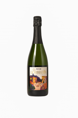 Cotes du Rhone - Vin spumant sec, Franta Cremant du Rhone, La Vibration No.1- Blanc Brut, Jalan Wines