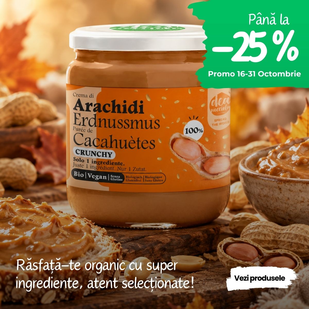 Creme fara zahar din nuci si alune