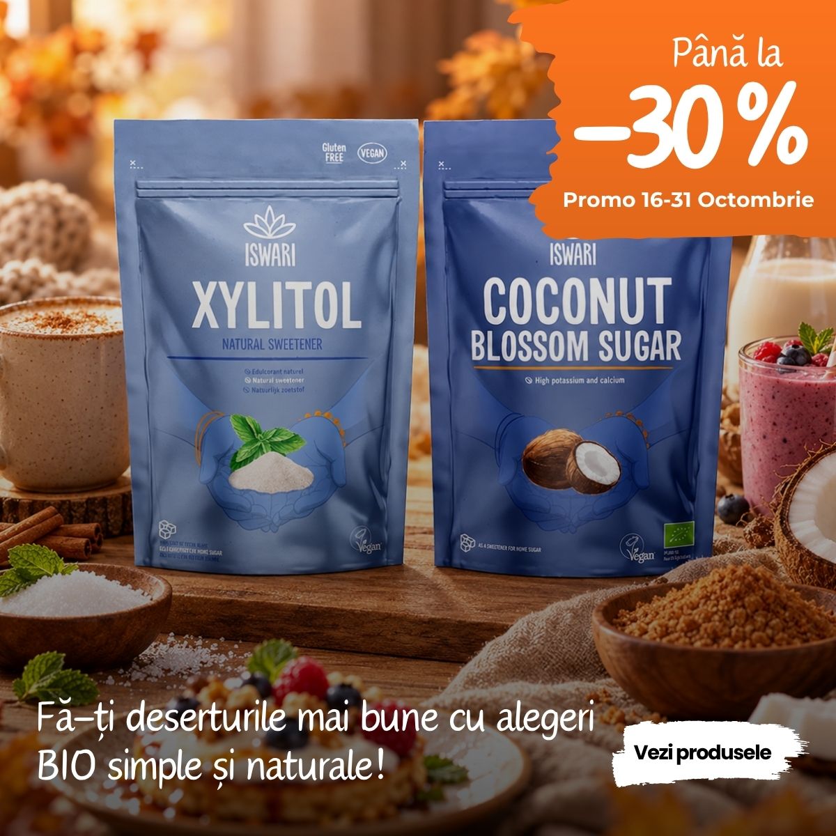 zahar si indulcitori bio