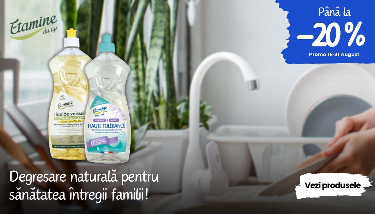 DETERGENT LICHID BIO PENTRU VASE