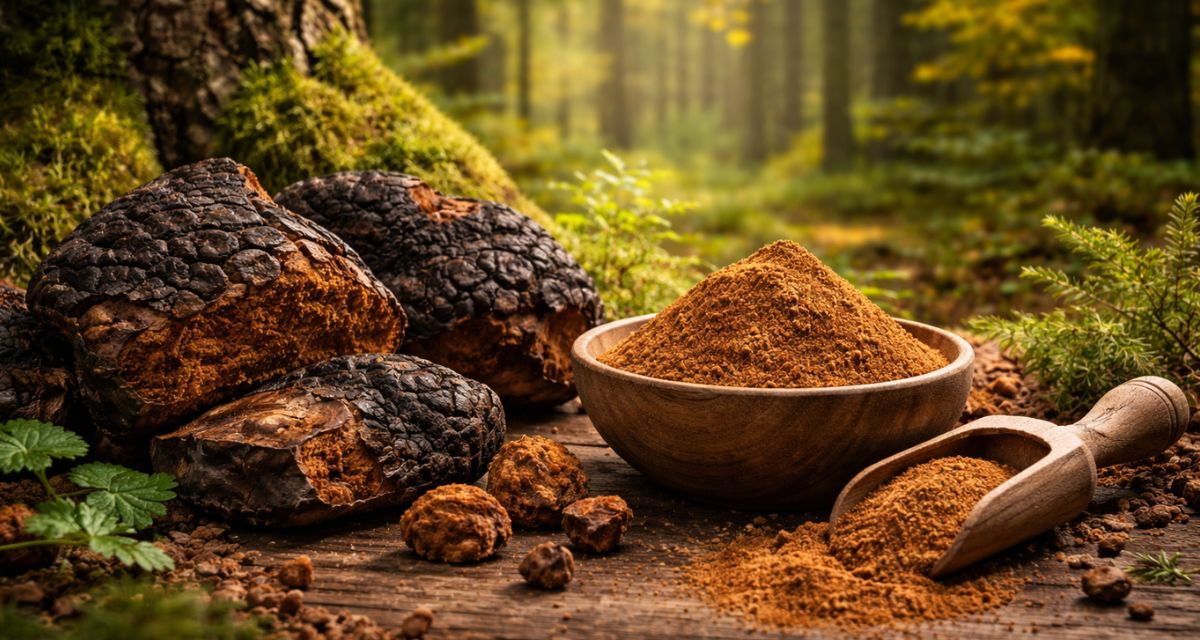 Chaga sau ciuperca longevitatii: proprietati antioxidante, beneficii pentru imunitate si moduri de utilizare zilnica
