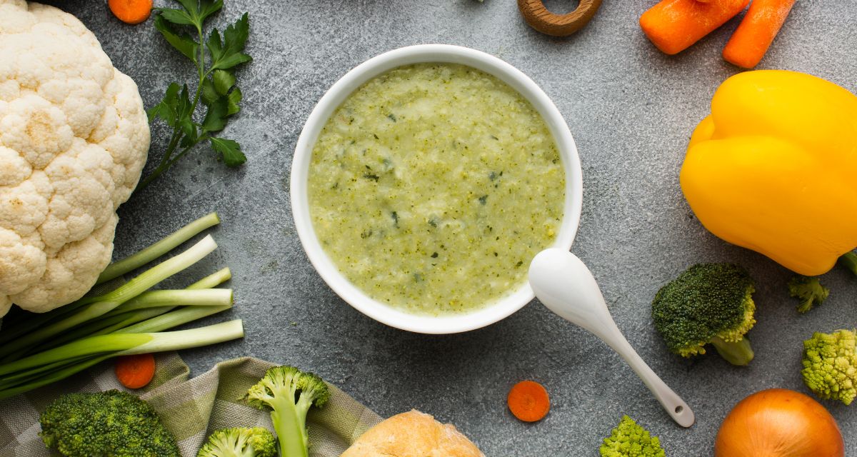 Piureuri de legume bio pentru bebelusi: beneficii reale si cum le alegi corect in diversificare