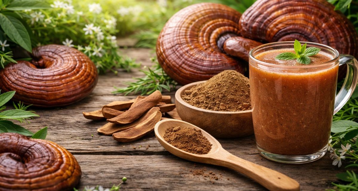 Reishi sau ciuperca echilibrului: sustinere pentru imunitate, adaptare la stres si vitalitate naturala