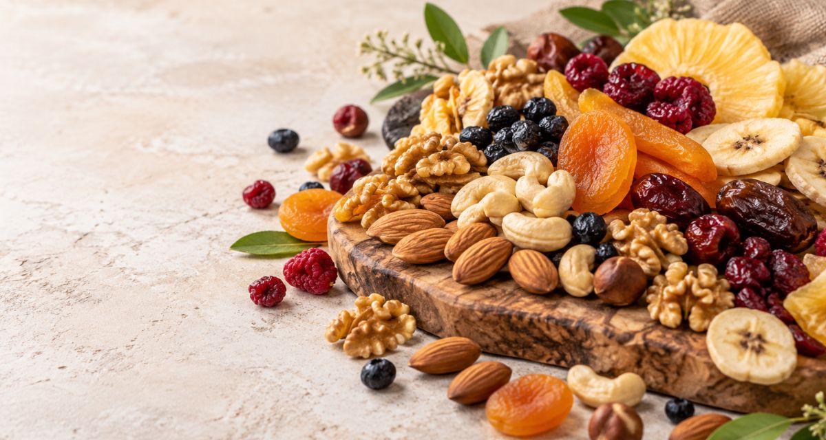 Pofta de ceva bun? Descopera fructele uscate BIO si nucile BIO