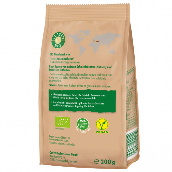 Alune de padure BIO crude Clasen Bio [2]