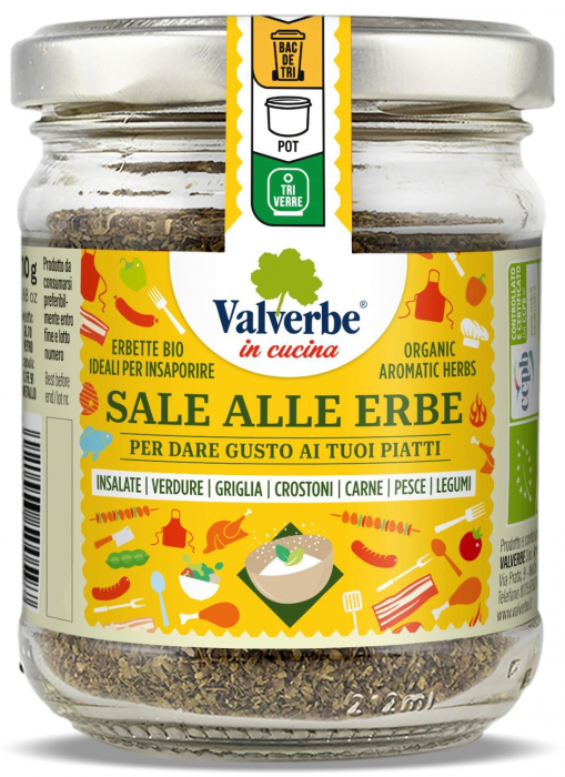 Amestec de condimente BIO cu sare si ierburi aromate Valverbe [1]
