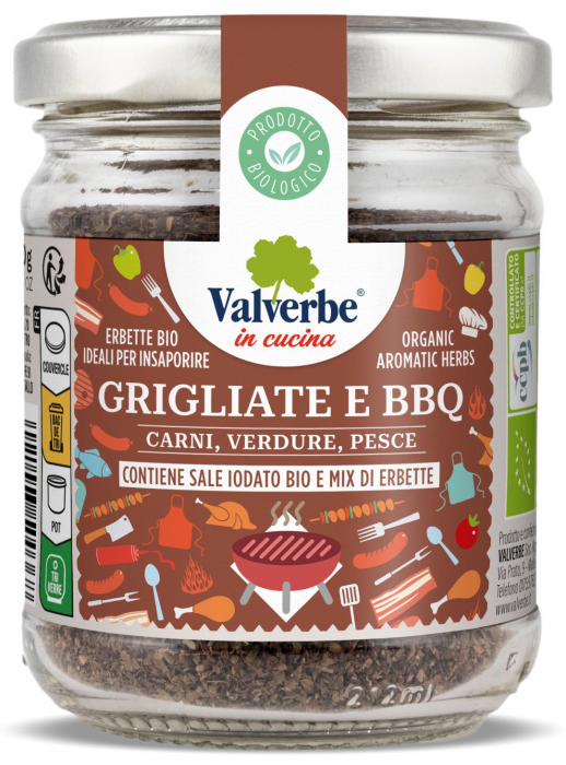 Amestec de condimente BIO pentru gratar si barbecue Valverbe [1]