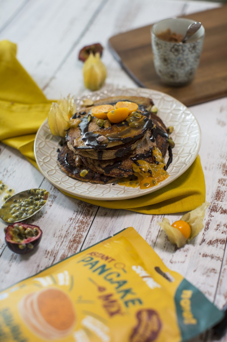 Amestec instant BIO pentru clatite, cu banane si scortisoara Shine [2]