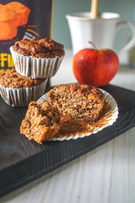 Amestec instant BIO pentru muffins, cu mere, scortisoara si ghimbir Shine [2]