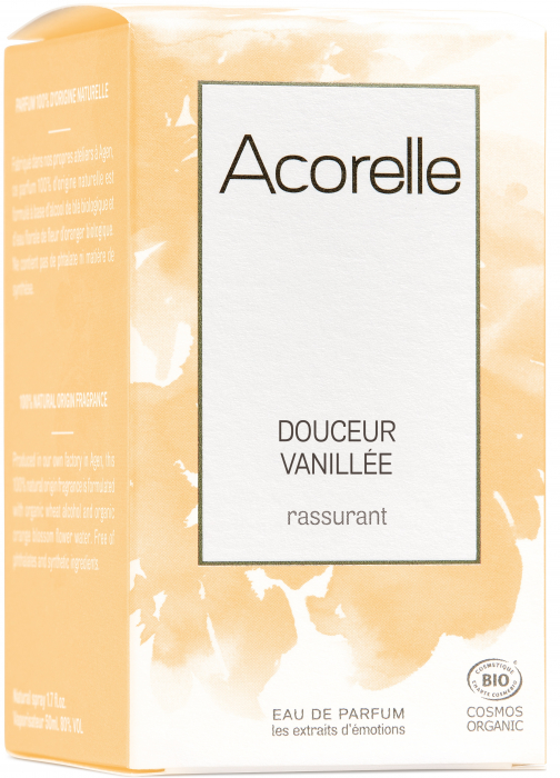 Apa parfum BIO Doucer Vanillee(calmant), cu uleiuri esentiale de ylang ylang si benzoina Acorelle [3]