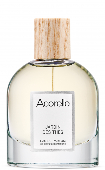 Apa parfum BIO Jardin des Thes(energizant), cu uleiuri esentiale energizante de lamaie si galbanum Acorelle [2]
