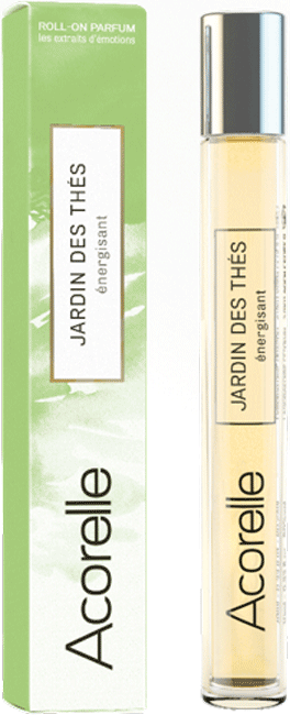 Apa parfum BIO Jardin des Thes, cu uleiuri esentiale de lamaie si galbanum(roll on) Acorelle [1]