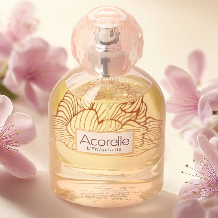 Apa parfum BIO L'Envoutante, cu uleiuri esentiale de lamaie, patchouli, lemn de cedru Acorelle [4]