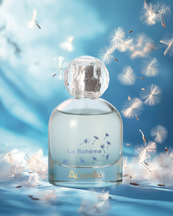 Apa parfum BIO La Boheme, cu uleiuri esentiale de ylang ylang, davana, petit grain Acorelle [5]