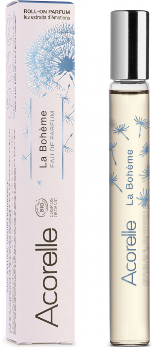 Apa parfum BIO La Boheme, cu uleiuri esentiale de ylang ylang, davana, petit grain(roll on) Acorelle [3]