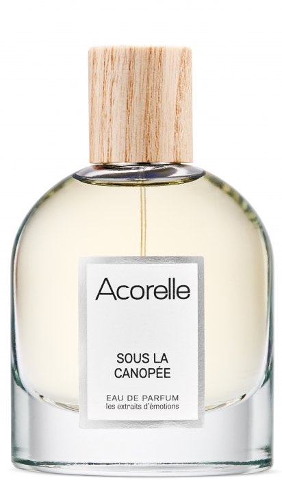 Apa parfum BIO Sous la Canopee(incurajator), cu uleiuri esentiale de bergamota, lamaie, lemn de cedru Acorelle [2]