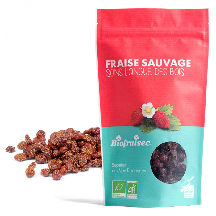 Capsuni salbatice BIO fara zahar, din Alpii Dinarici Biofruisec [3]