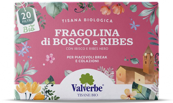 Ceai BIO capsuni salbatice si coacaze negre Valverbe [1]