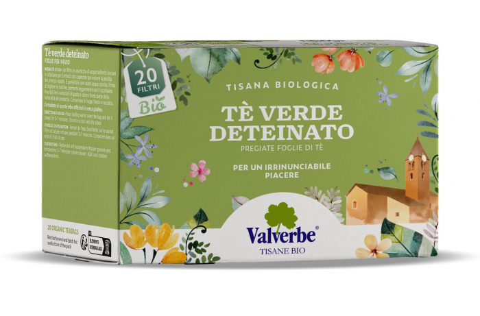 Ceai BIO ceai verde decafeinizat Valverbe [2]