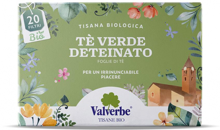 Ceai BIO ceai verde decafeinizat Valverbe [1]