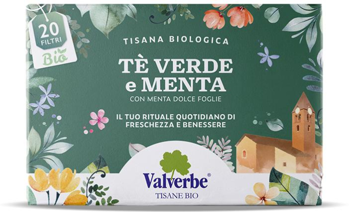Ceai BIO ceai verde si menta dulce Valverbe [1]