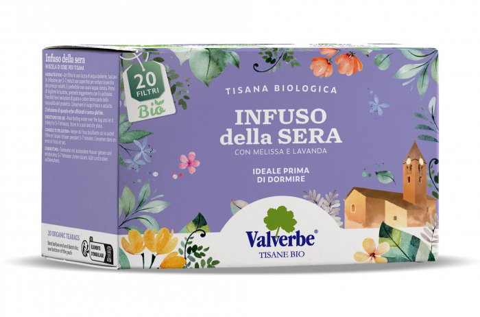 Ceai BIO somn usor, din roinita, busuioc si lavanda Valverbe [2]