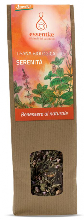 Ceai din plante BIO serenitate si relaxare, certificare Demeter Essentiae