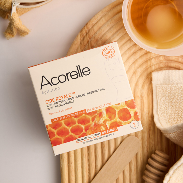 Ceara epilatoare BIO fata, axila, zona inghinala, cu rasina de pin si extract de crin alb Acorelle [2]
