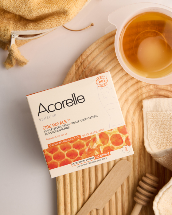 Ceara epilatoare BIO fata, axila, zona inghinala, cu rasina de pin si extract de crin alb Acorelle [3]